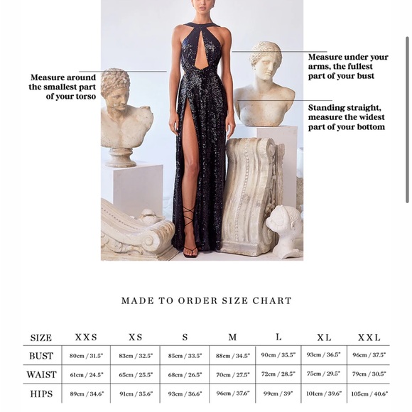 NWT Alamour The Label - Tiarna Gown in Dusty Pink (made-to-order collection) - Picture 6 of 9